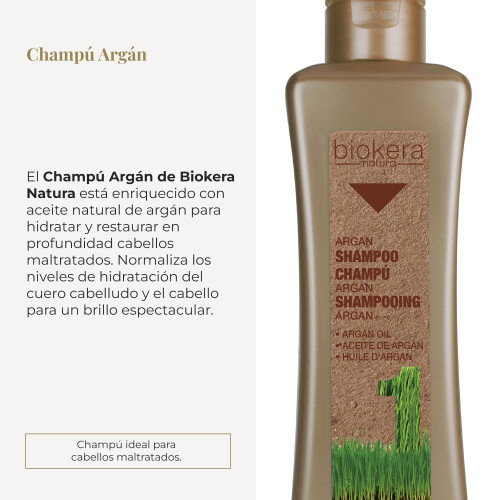 Salerm Biokera Natura Argan Shampoo da 10 once 1