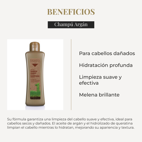 Salerm Biokera Natura Argan Shampoo da 10 once 2