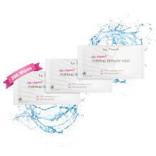 LA Fresh Salviette Struccanti con Vitamina E - Salviette per Viso, Occhi, Labbra - Essenziali da Viaggio - Confezione da 200 Salviette