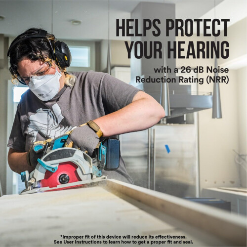 3M WorkTunes Connect Wireless Hearing Protector with Bluetooth Technology  Bluetooth Hearing Protection with a 26 dB Noise Reduction Rating 2