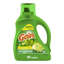 Gain + Aroma Boost flydende vaskemiddel Original duft 61 belastninger 88 fl oz HE-kompatibel