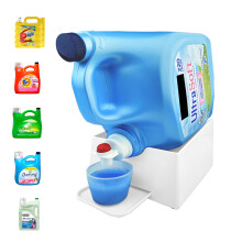 Skywin Laundry HETERGENT STAND AVEC LE PROPRIETE DE LAUTRIE DE LAUDRIE DU TRAY avec des pieds en caoutchouc non glissant pour l'organisation de l
