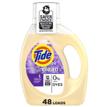 Tide Tide Purclean Liquid Detergent Honey Lavender Disment 63 Fl Oz 48 carichi