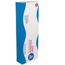 Dynarex Papier-Gesichtsmaske Weiß 10/100/CS