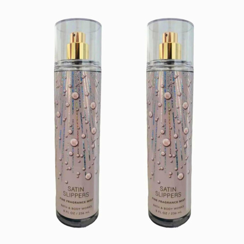 Bath & Body Works Bath & Body Works Fine Fragrance Mist -setti, 2 pulloa 8 unssia per pullo (satiinitossut)