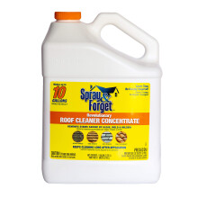 Spray & Forget Pulitore per Tetto Rivoluzionario Concentrato - Rimuovi Macchie di Muffa - 1 Gallone
