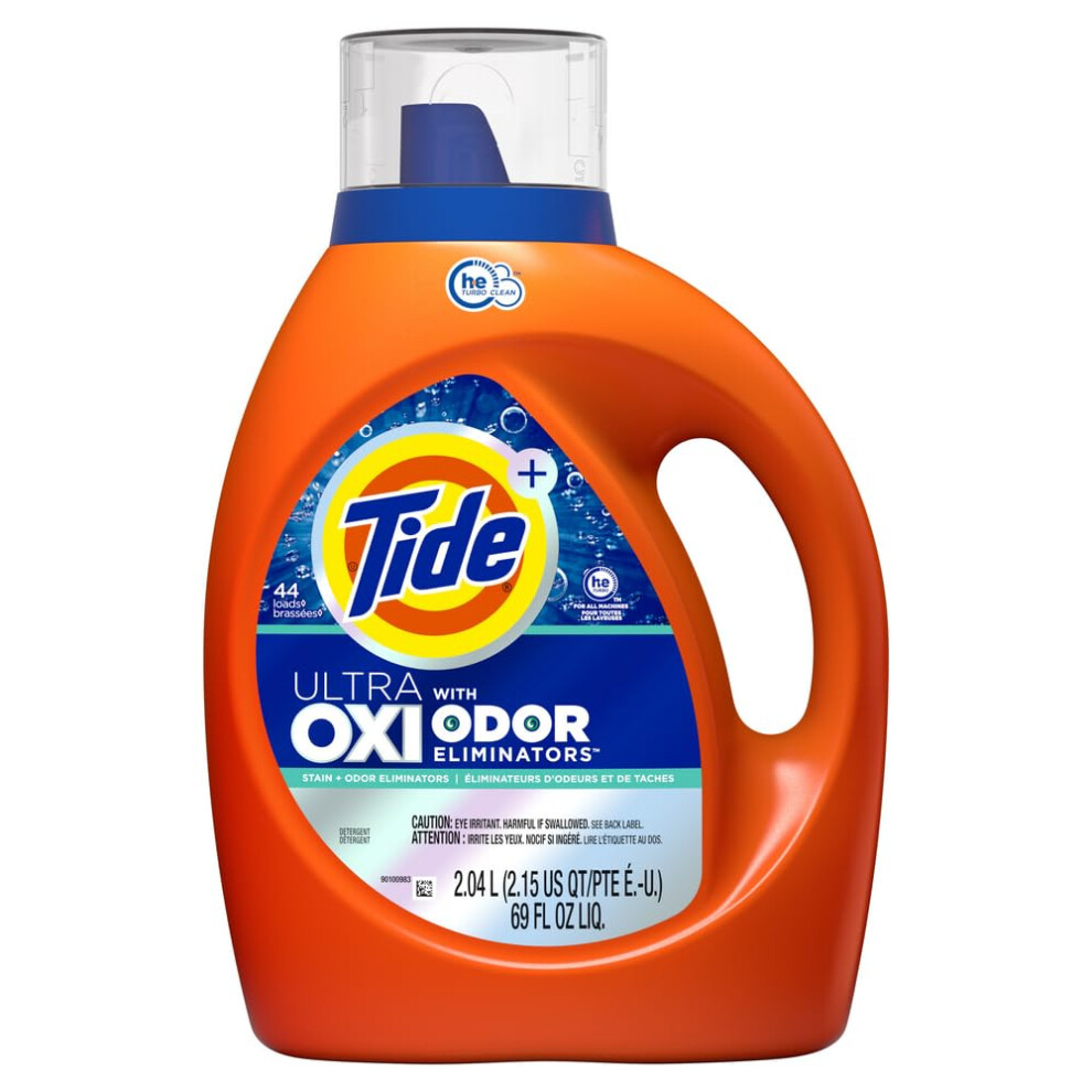 Tide Ultra Oxi Mit Geruchsneutralisierer, Fl Ssigwaschmittel, 69 Oz., F R Sichtbaren Und Unsichtbaren Schmutz-image