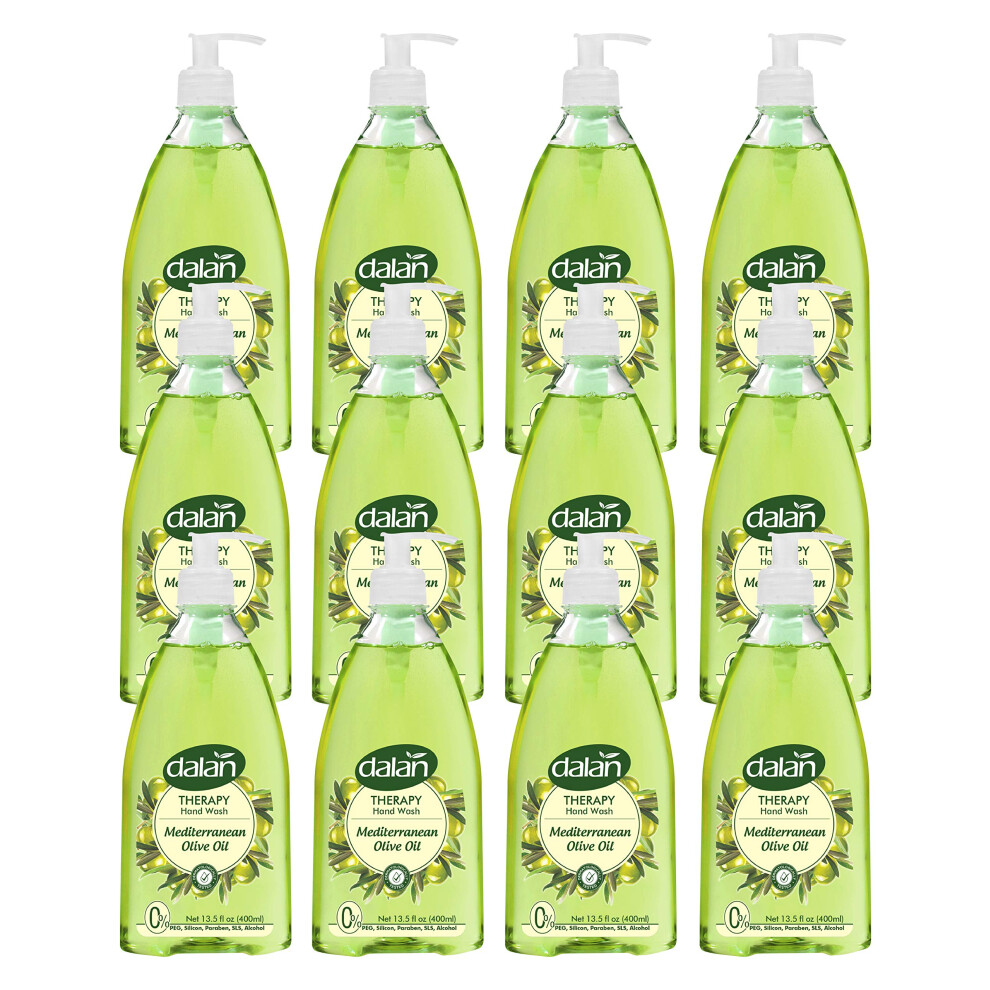 Dalan Therapy Mditerrane Olive Huile Ultra Hydrating Liquid Hand Savon Pour Les Mains Normales Et Sches Claides Fraches Et Douce (13,5 Fl Oz-image