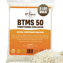 33. PARALLEL | BTMS 50 (2 lbs / 32 oz) Bulk-Konditionierungsemulgator | 100 % natrlich pflanzlichen Ursprungs | Behentrimonium Methosulfat Cetearyl