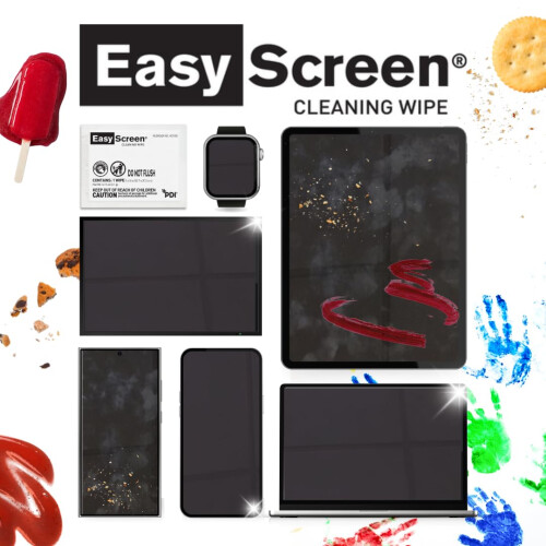PDI PDI Easy Screen Cleaning Wipes 1-Ply 9 x 6 UNCED WHITE 70 / Pack 2