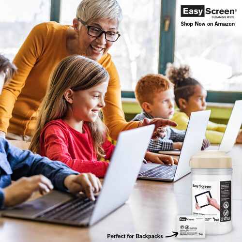 PDI PDI Easy Screen Cleaning Wipes 1-Ply 9 x 6 UNCED WHITE 70 / Pack 1