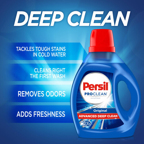 Persil Persil ProClean Flydende Vaskemiddel Original 100 Fluid Ounces 64 ls 1