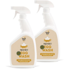 Fresh Nest Egg Wash  VECHNY PRRODN Cistic prostredek na vejce na cerstv vejce denne  Jemn rozpraovac roztok se 2 jednoduchmi ingrediencemi
