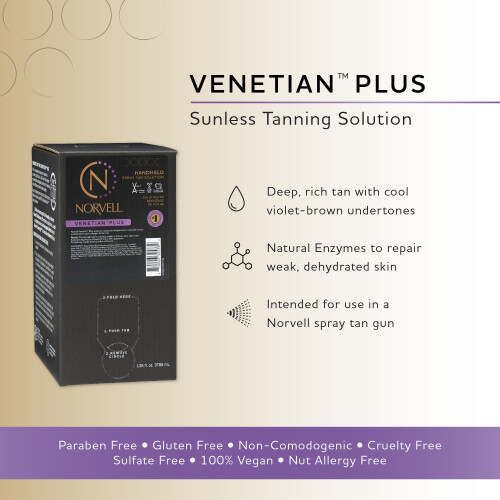 Solution de bronzage sans soleil de Norvell Premium - Venetian plus 128 fl oz 1