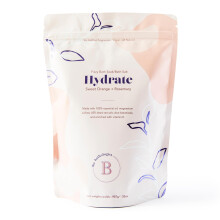 Il babeologo idratato arancioni dolci e sali da bagno rosmarino - disintossicazione terapeutica minerale ed esfoliante per la pelle secca MODO MODO M