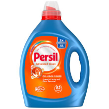 Persil Advanced Clean Oxi+Odor Power Flydende vaskemiddel Hjeffektiv (HE) dyb pletfjernelse 2X koncentreret 82,5 fl oz 82 belastninger