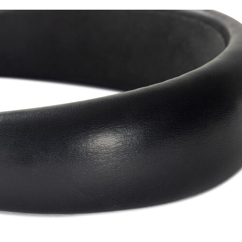 Coach Coach Women's Leather Headband Black One size 2