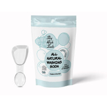 2 Pounds All-Natural Washing Soda (Soda Ash) Product of the USA. Eco Friendly Scoop and Recyclable Bag