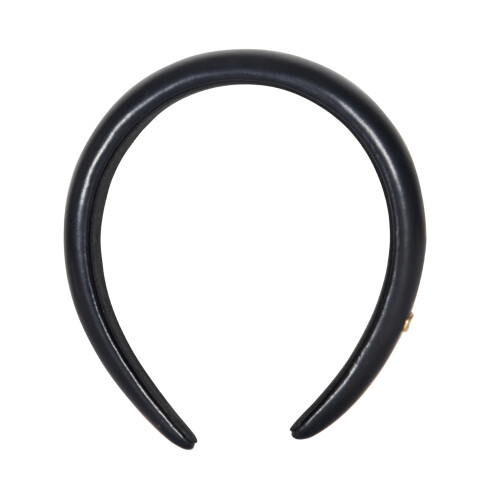Coach Coach Women's Leather Headband Black One size