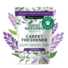 Good Natured Brand | Carpet Freshener & Deodorizer Powder | Pet Odor Eliminator for Strong Odor & Pet Urine | Fresh Natural Lavender Scent | Biod
