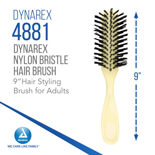 Dynarex 4881 aikuisten hiusharja Ivory 24 Count 1