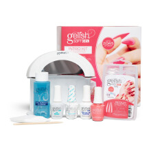 Kit di avviamento introduttivo in gel gelish (punte per chiodi a spillo medio) Premere su unghie gel Kit per unghie full toil kit per chiodi piena