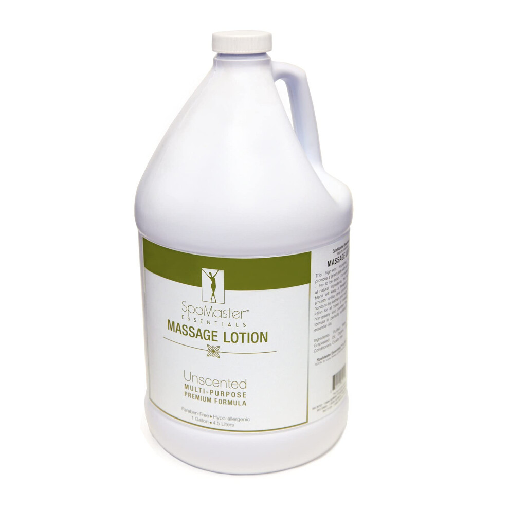 Master Massage Massage Lotion 1 Gallon Bottle White