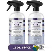 Terapia Cleaner in acciaio inossidabile e smalto 100% USDA Biobased Impronta digitale e residui Remover Lavender Olio Essenziale Sinish Grill Spray G