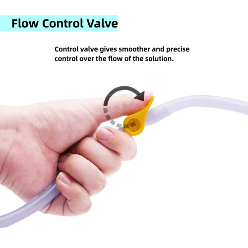 Enema Kit Erstatningsdel Silikone Enema Hose Colon Cleansing Accessories 1