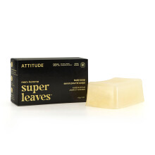 Super Leaves, Körper-Seifenstück, Für Männer, Amber & Zitrus