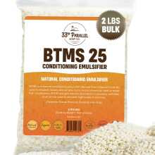 33. PARALLEL | BTMS 25 (2 lbs / 32 oz) Bulk-Konditionierungsemulgator | Behentrimonium Methosulfat Cetearyl Alcohol Emulgierender Conditioner | (2 PF
