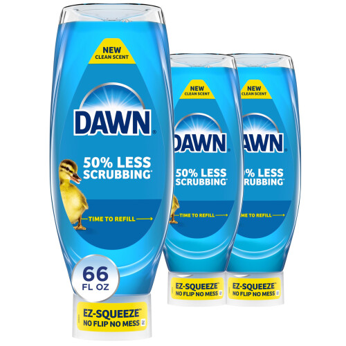 Dawn Ultra EZ-Squeeze Dish Soap Diskmedel Original 3x22oz