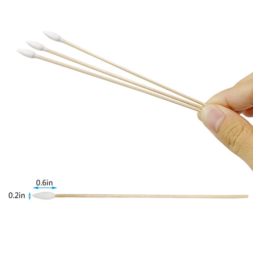 2000pcs Precision Cotton Swabs with 6'' Long Sticks for Gun Cleaning  Makeup or Pets 1