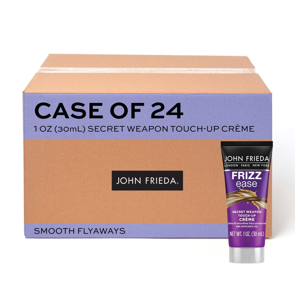John Frieda Frizz Ease Secret Weapon Touch-Up Crme Smoothing Cream for Flyaways Frizz-Free & Split Ends Infused with Avocado Oil to Seal in Mo