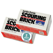 Pedra-pomes Jumbo Pumie Tijolo de limpeza para limpeza de superfcies grandes remove ferrugem de calcrio Clcio - Pedra-pomes para piscina Limpa