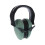 Walker's Earmuffs Slim Passive-Sage Green W/FDE Logo one-size 3