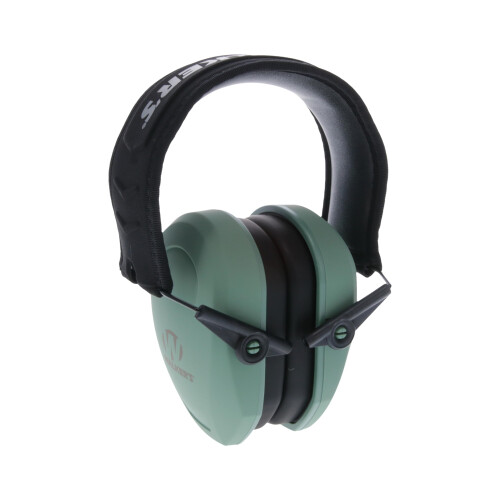 Walker's Earmuffs Slim Passive-Sage Green W/FDE Logo one-size 2