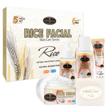 AICHUN BEAUTY Organic Rice Facial Skin Care Set Hydrate Rejuvenating Essence Soap Toner Face Serum Ocn krm Drkov kazeta 100g+100ml+40ml+50ml+25ml
