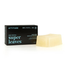Super Leaves, Körper-Seifenstück, Für Männer, Eukalyptus & Salbei