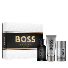 Hugo Boss Herren 3-teiliges Bottled Parfum Geschenkset