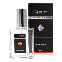 Geir Ness Eau de Parfum Spray para hombres - Aroma fresco y duradero - Mezcla de refrescante fragancia de montaa noruega