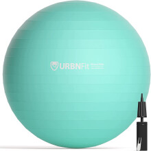URBNFit Ball d'Exercice - Ballon de Yoga pour Entraînement, Pilates, Grossesse, Stabilité - Ballon d'Équilibre avec Pompe