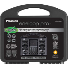 Panasonic K-KJ55KHC82A eneloop pro genopladelige batterier med hj kapacitet Power Pack 8AA 2AAA 4 timers hurtig batterioplader og plastopbevarin