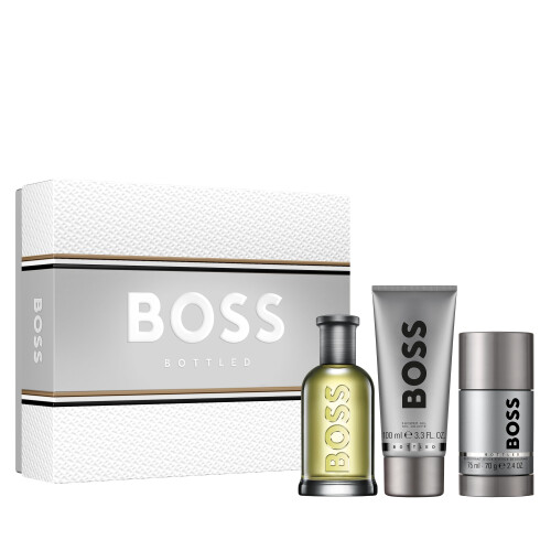 Hugo Boss Hugo Boss Herren 3-teiliges Bottled Eau de Toilette Geschenkset