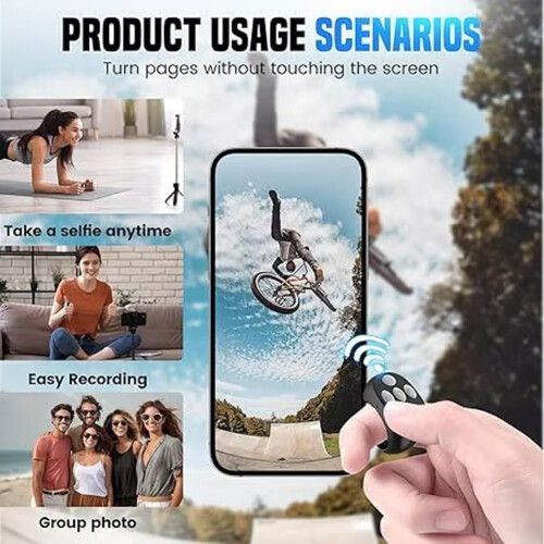 Fingerless Wireless Bluetooth, Page Turner for iPhone and Android 1