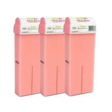 Natuurlijke wax natuurlijke depilerende waswascartridge - 3 x 3,52 ounce - 100% organische residuvrije ontharing voor alle huidtypen - unisex wax