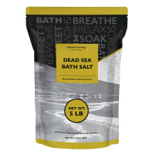 SALE MERA SURA - SALI da bagno spa minerali - cereali fine 5 libbre pacchetto ricostituibile alla rinfusa (l'imballaggio pu variare) - 100% puro e n