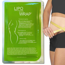 Ultimative Lipo-Krperpackung mit Guarana-Grntee und Algenpackungen wirkt auf Bauch, Beine, Arme und Bauch und verbessert die Elastizitt und Widers