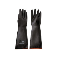 PACIFIC PPE Tåliga Latexhandskar, Kemikaliehandskar, Starka Syraresistenta, 18"