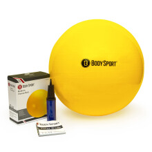 Ballon d'exercice Body Sport avec pompe - Gym, équilibre, Pilates, yoga